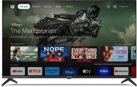 Sharp 43GL4260E - 43 inch - 4K UHD LED TV met Google TV - 2023