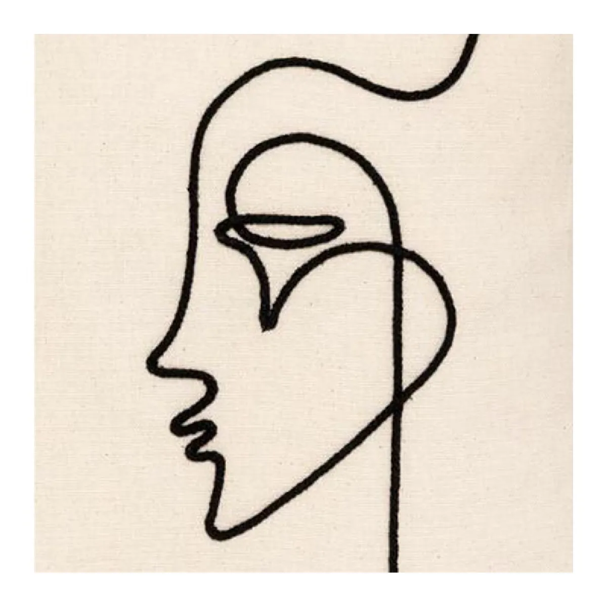 But VISAGE 40x40 cm Blanc