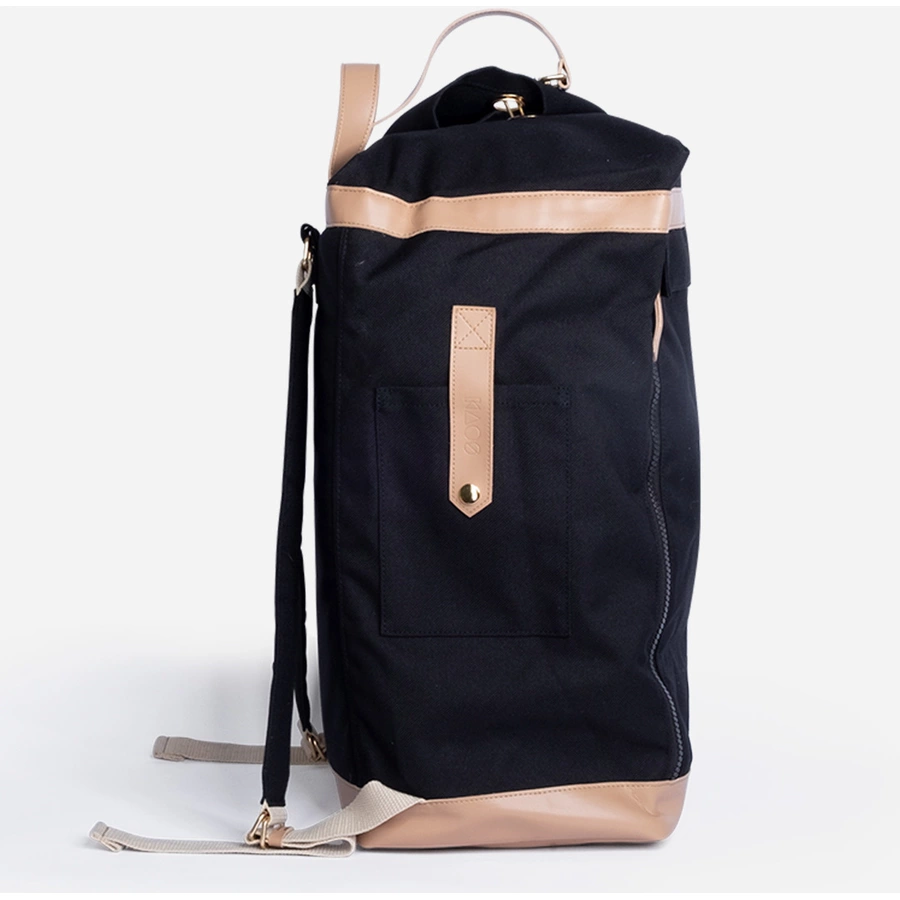 KAOS Weekend Bag schwarz  natur
