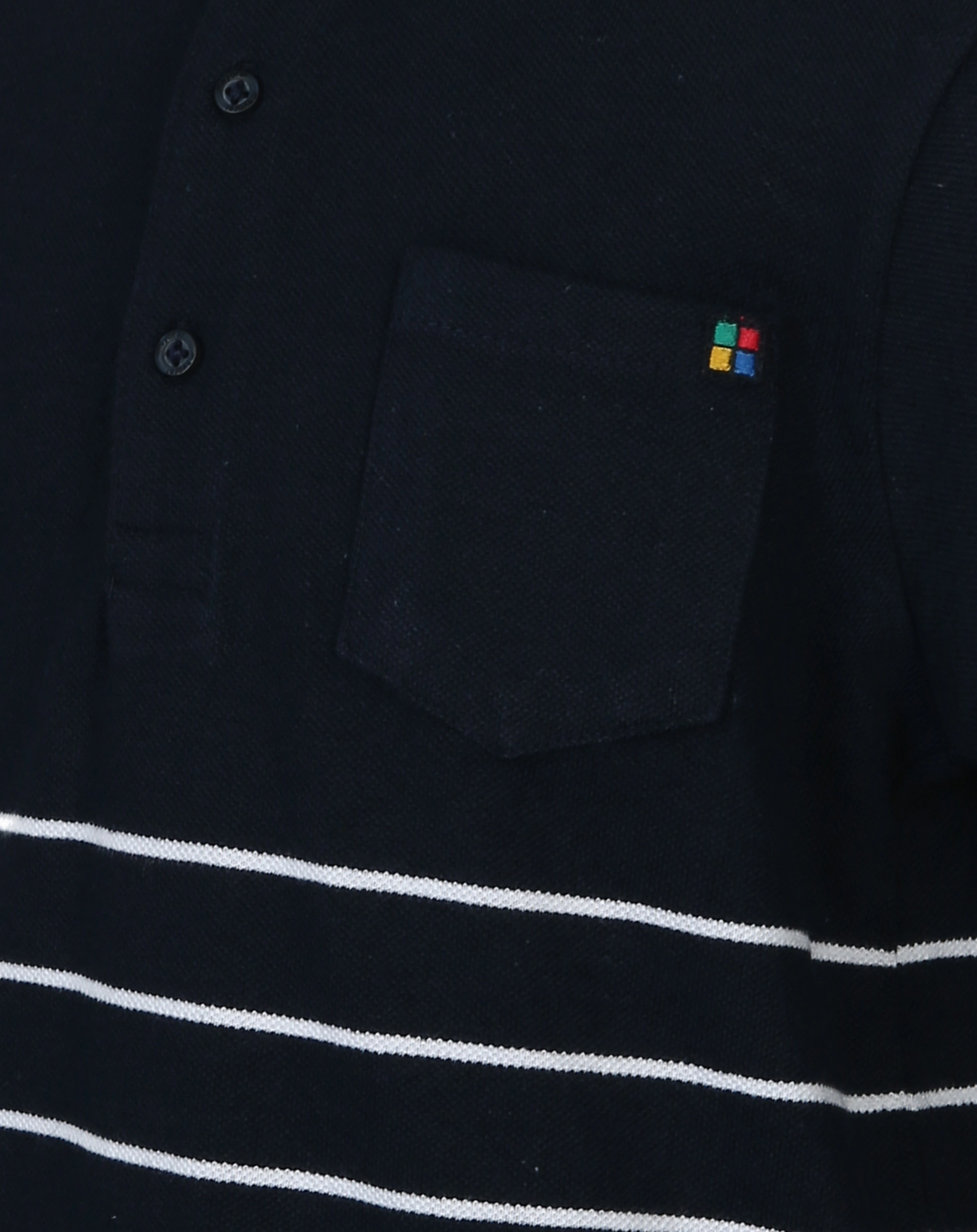 Poloshirt kurz STRIPES in marine