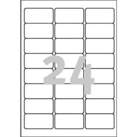 Avery Zweckform Adress-Etiketten, 63,5 x 33,9 mm, weiß