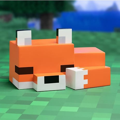 Minecraft Baby Fox lampe - orange