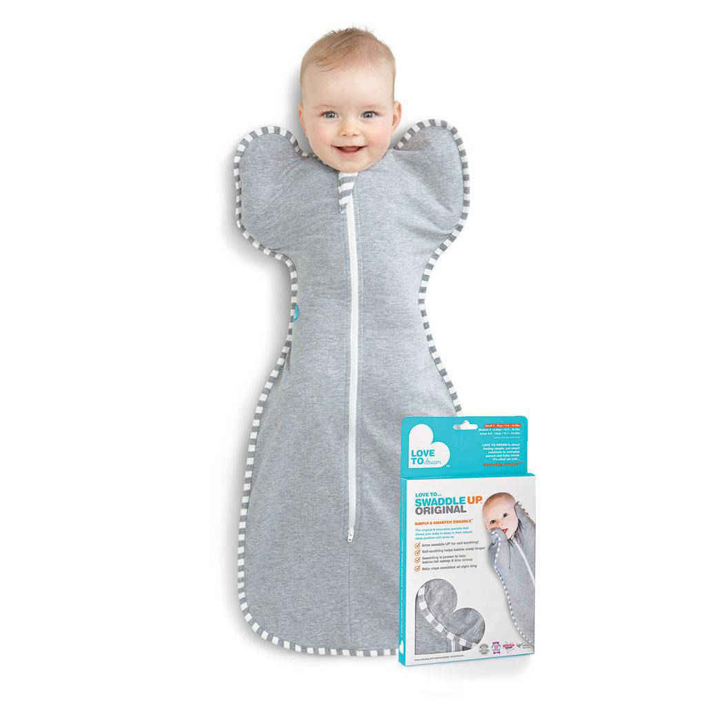 Swaddle UP inbakerslaapzak Fase 1 TOG 1.0 Grey