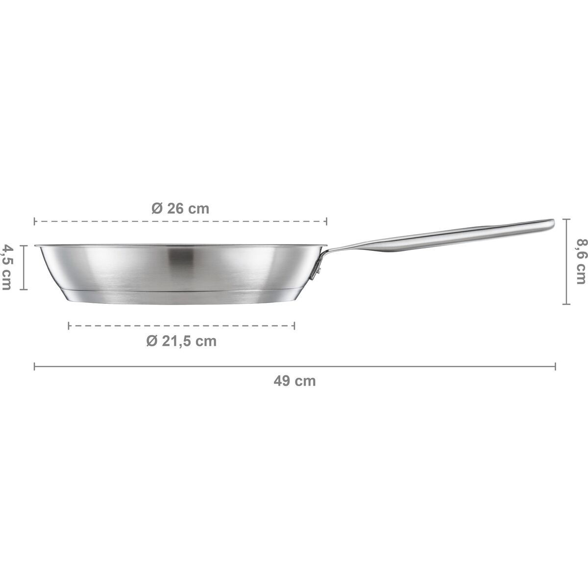 All Steel stekepanne, 26 cm