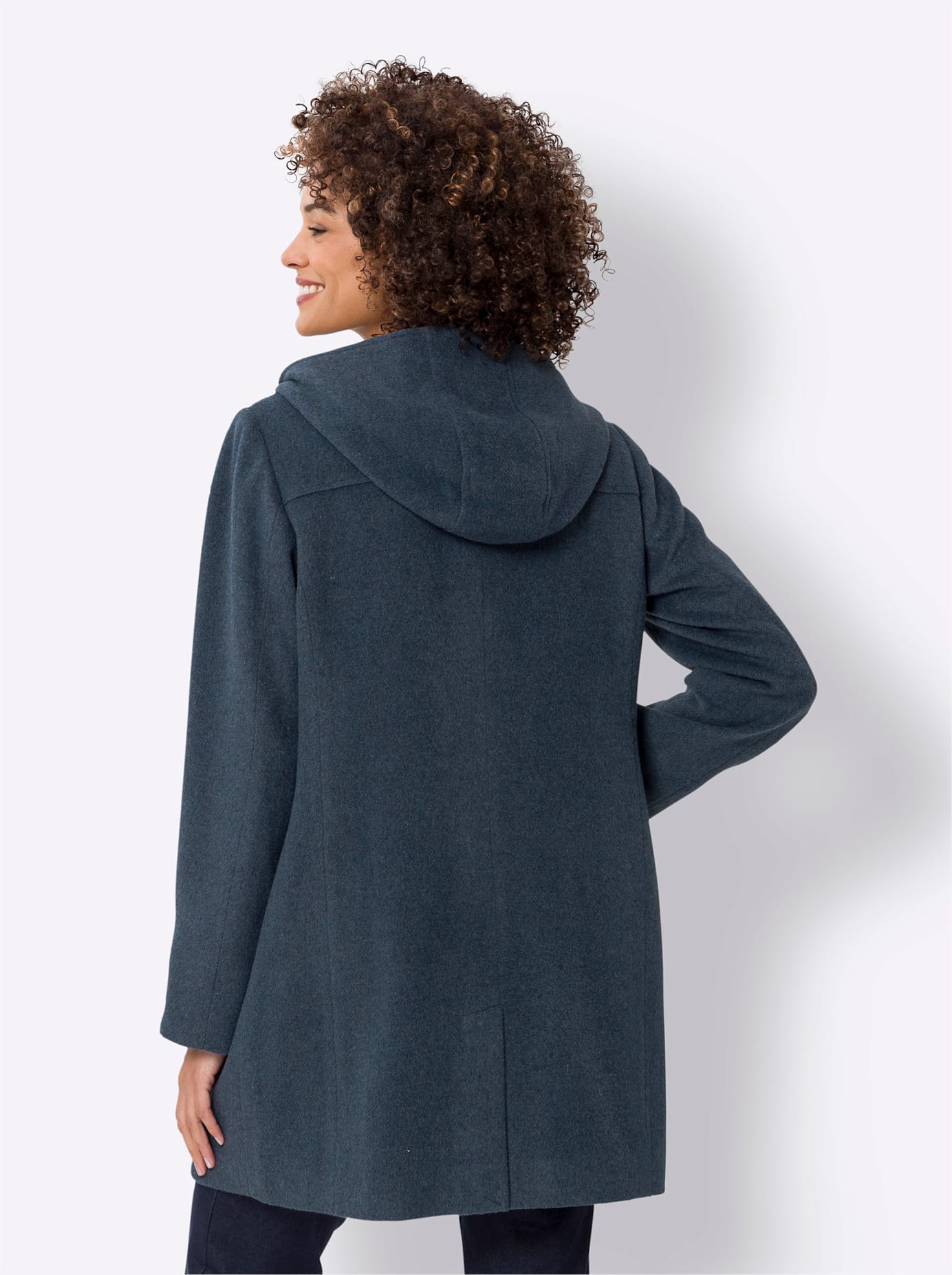 Classic Basics Langjacke mit Kapuze
