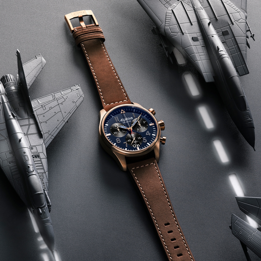 Alpina Startimer Pilot Chrono Big Date 44mm