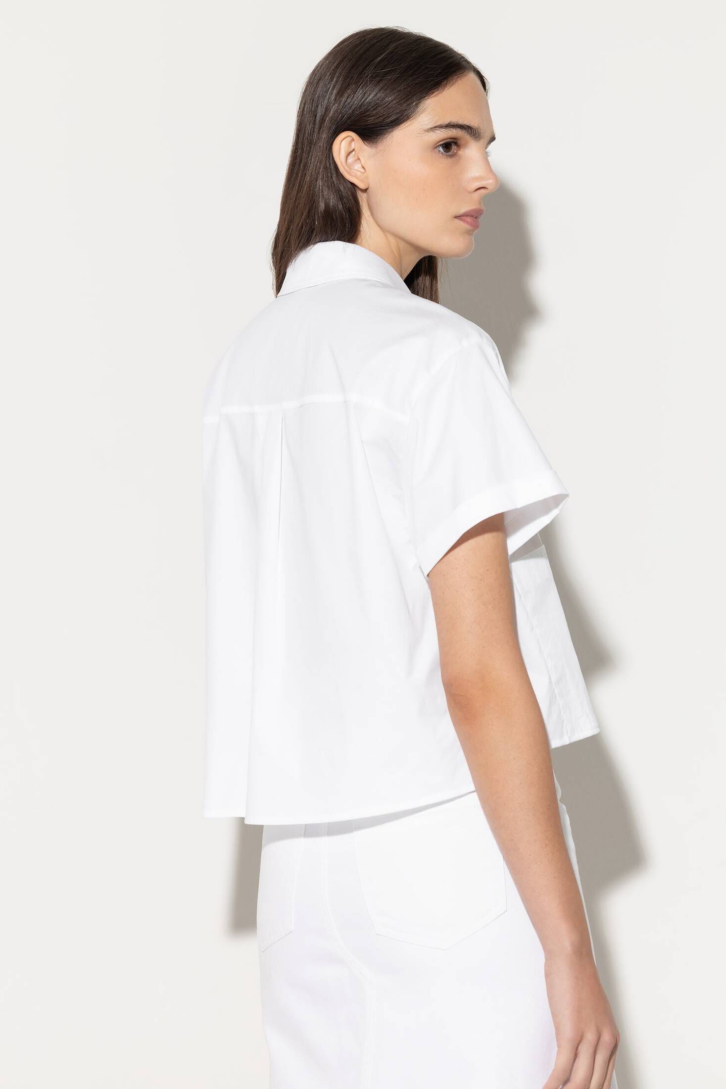 Luisa Cerano| Damen Bluse Kurzarm