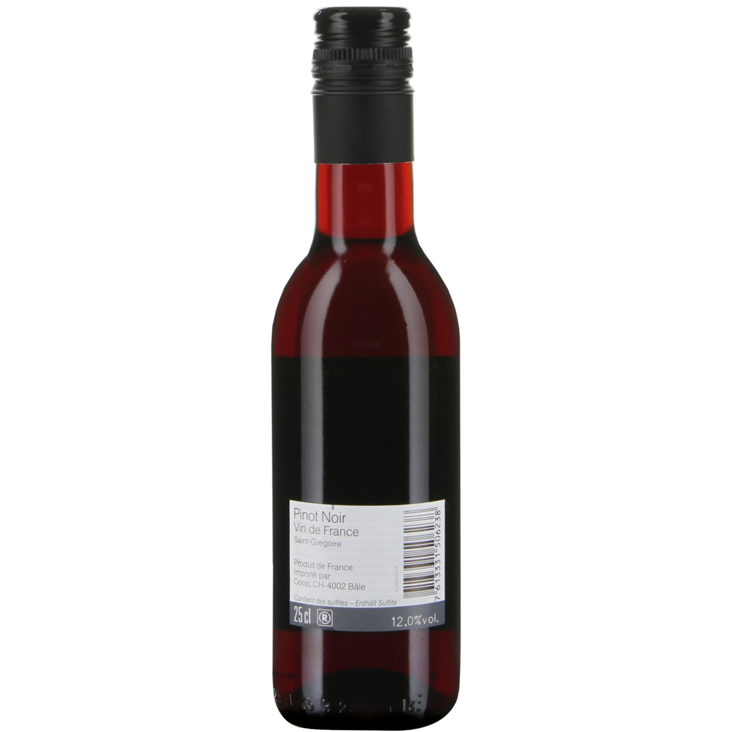 Vin de France Pinot Noir Saint Gregoire -25cl