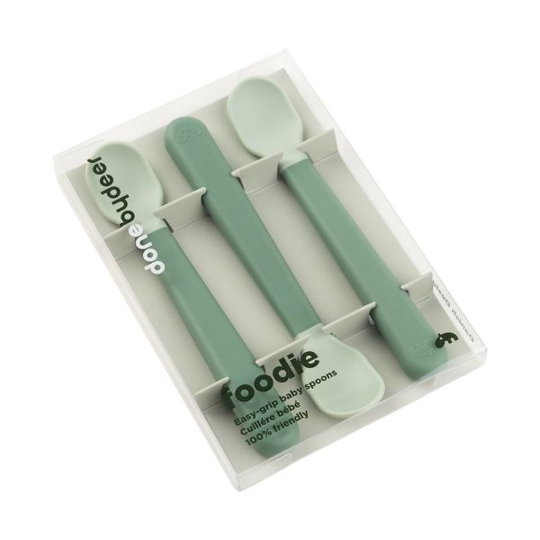 Done By Deer Easy Grip Lepels - 3 Stuks - Blue