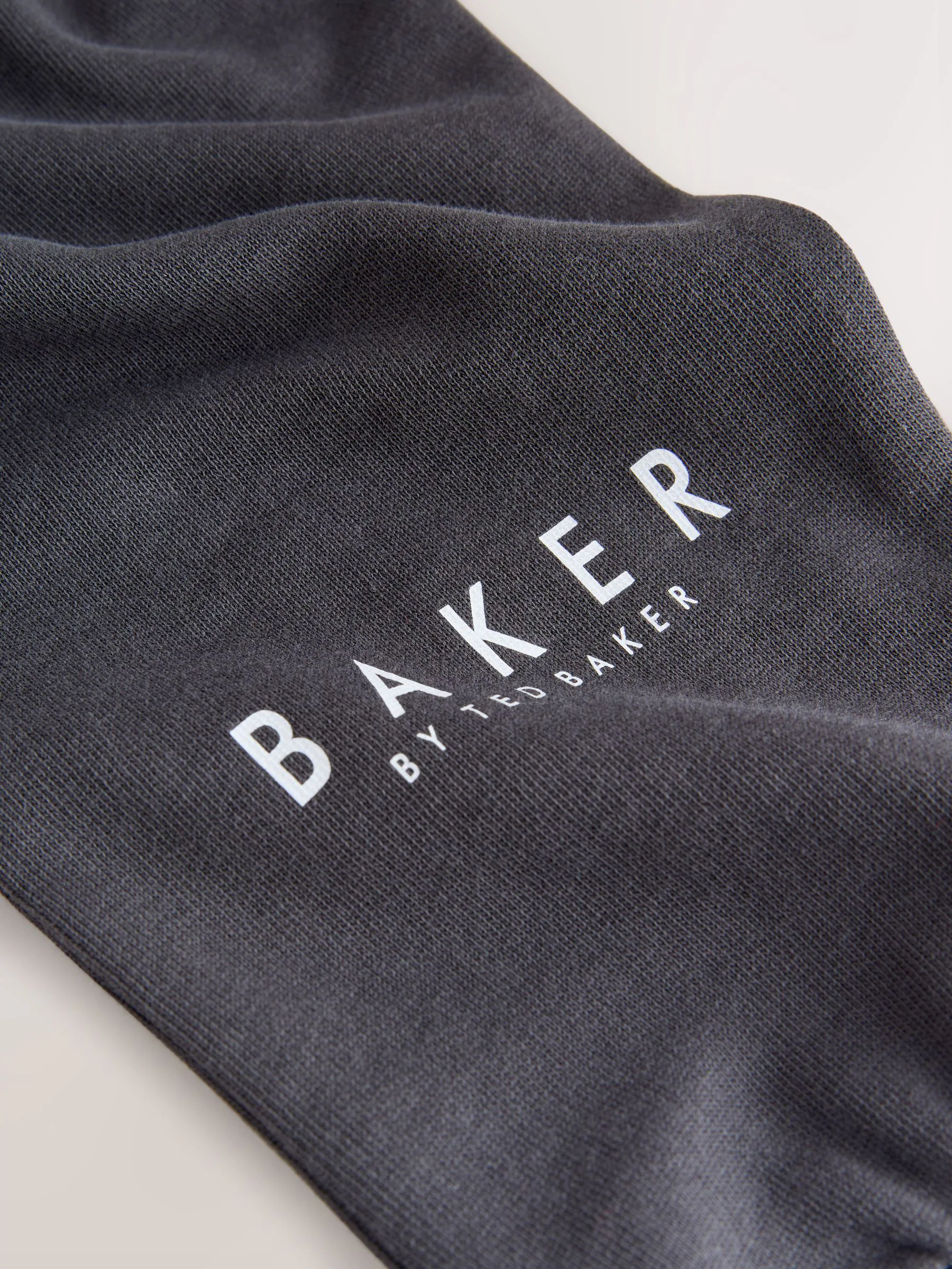 Rood - Baker by Ted Baker - Set van oversized sweatshirt en joggingbroek met print