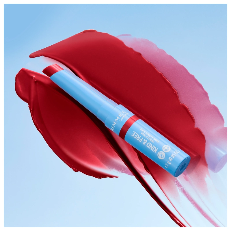 RIMMEL Kind & Free Lipbalm 1,7 gr. - 005 Turbo Red