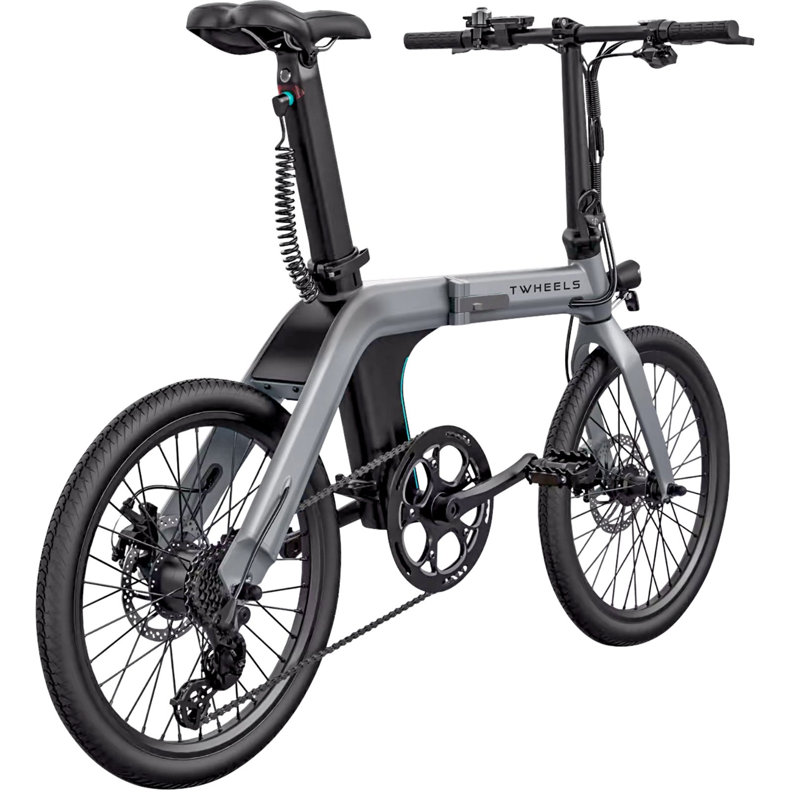 TWHEELS Folding E-Bike City