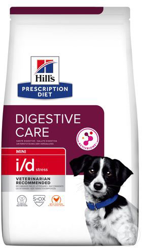 Hill's Prescription Diet Mini i/d Stress Digestive Care Aliment Chien Au Poulet 3kg