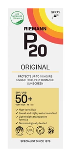P20 Zonnebrand Original Spray SPF50+ 175ml