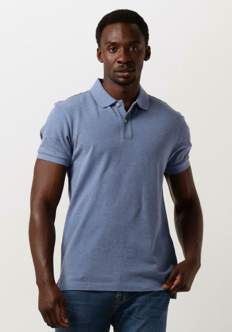 PROFUOMO blauwe profuomo polo polo short sleeve
