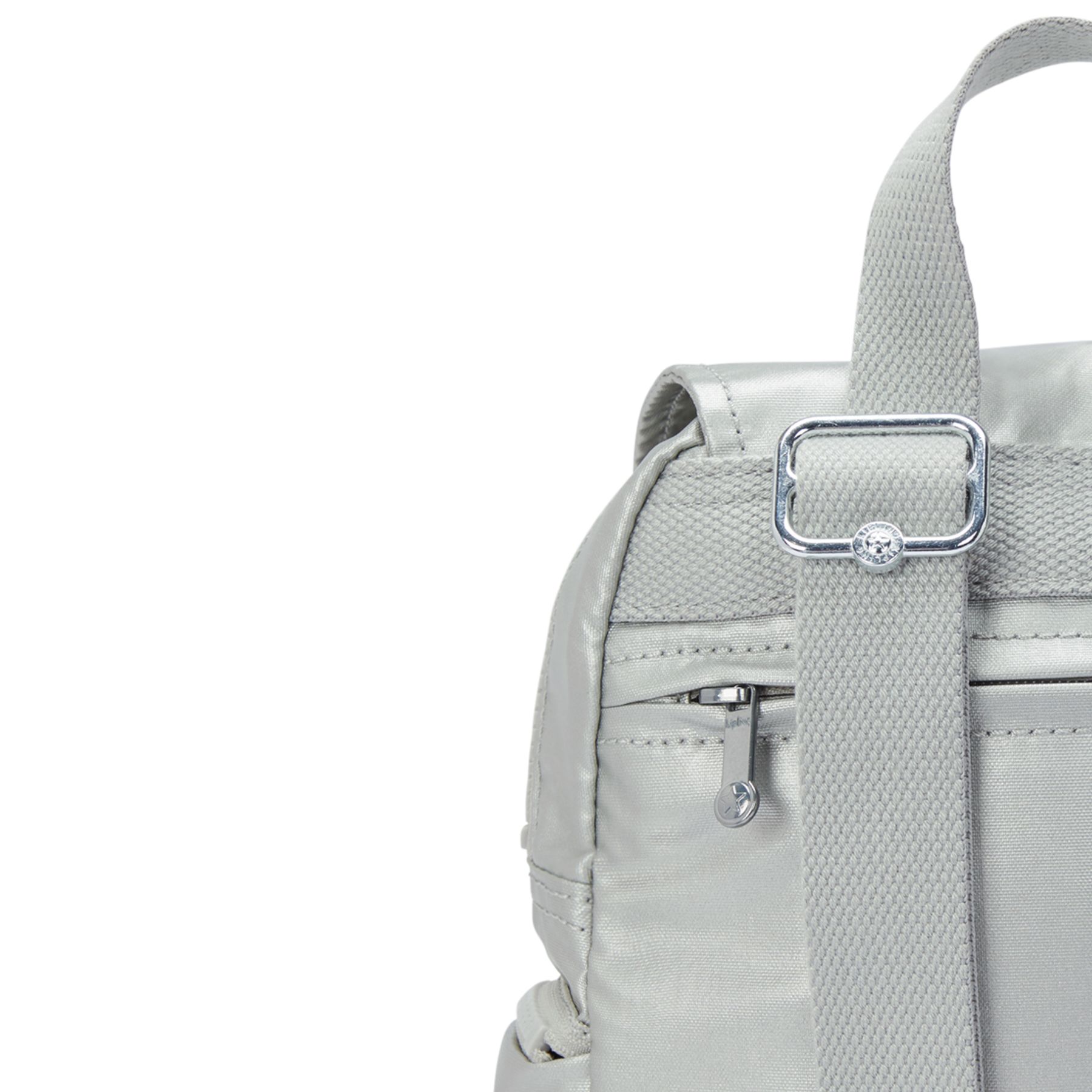 CITY ZIP MINI Mini sac à dos avec bretelles ajustables - New Bright Metallic