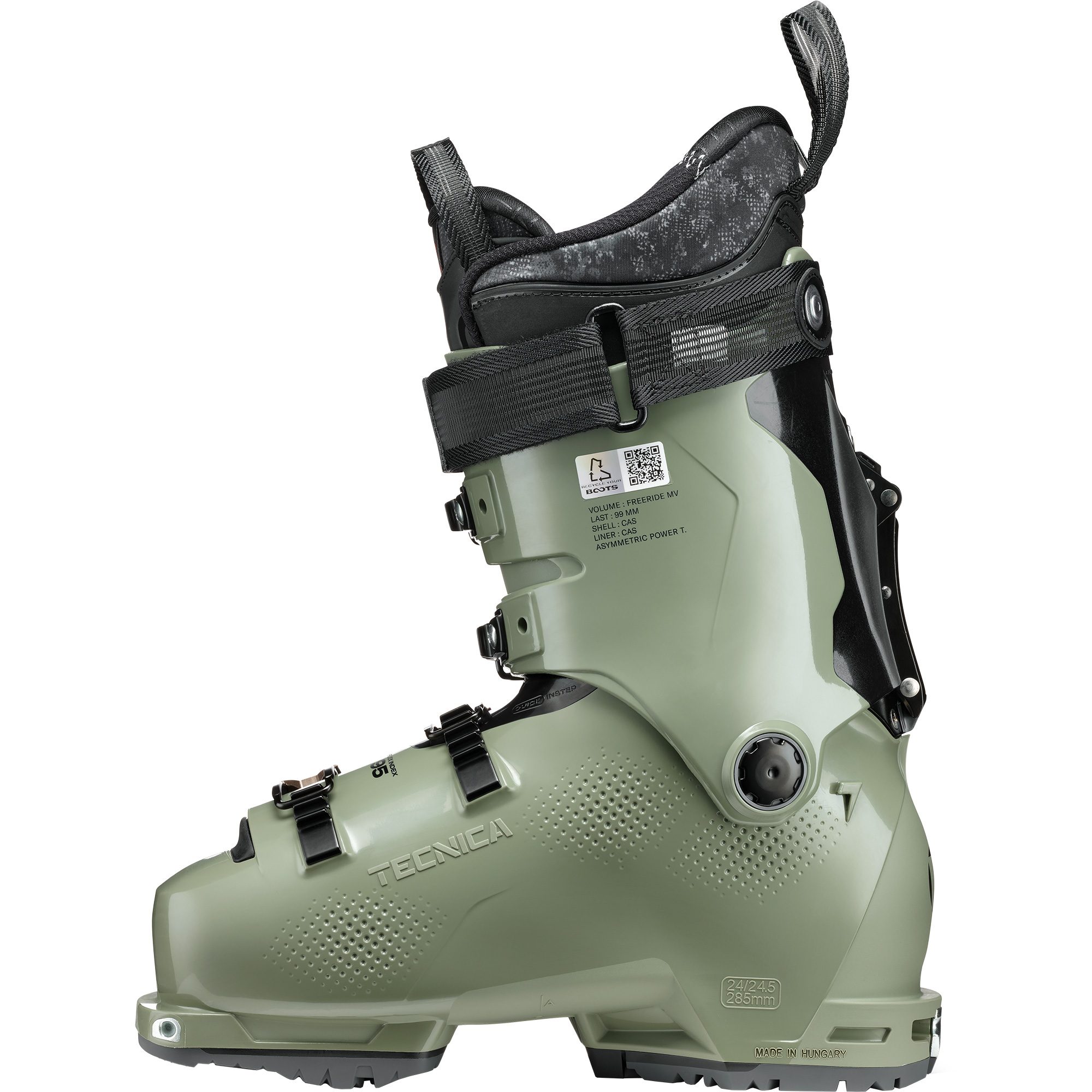 Tecnica Cochise MV 95 W DYN GripWalk Freetouring Skischuhe Damen camp green