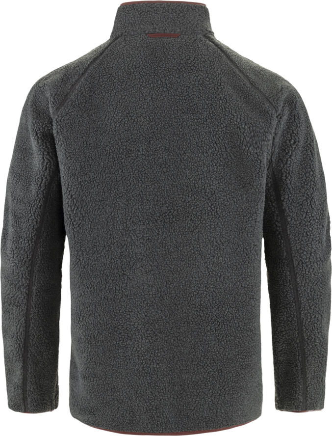 Fjällräven Vardag Pile Fleece M Dark grey-maroon