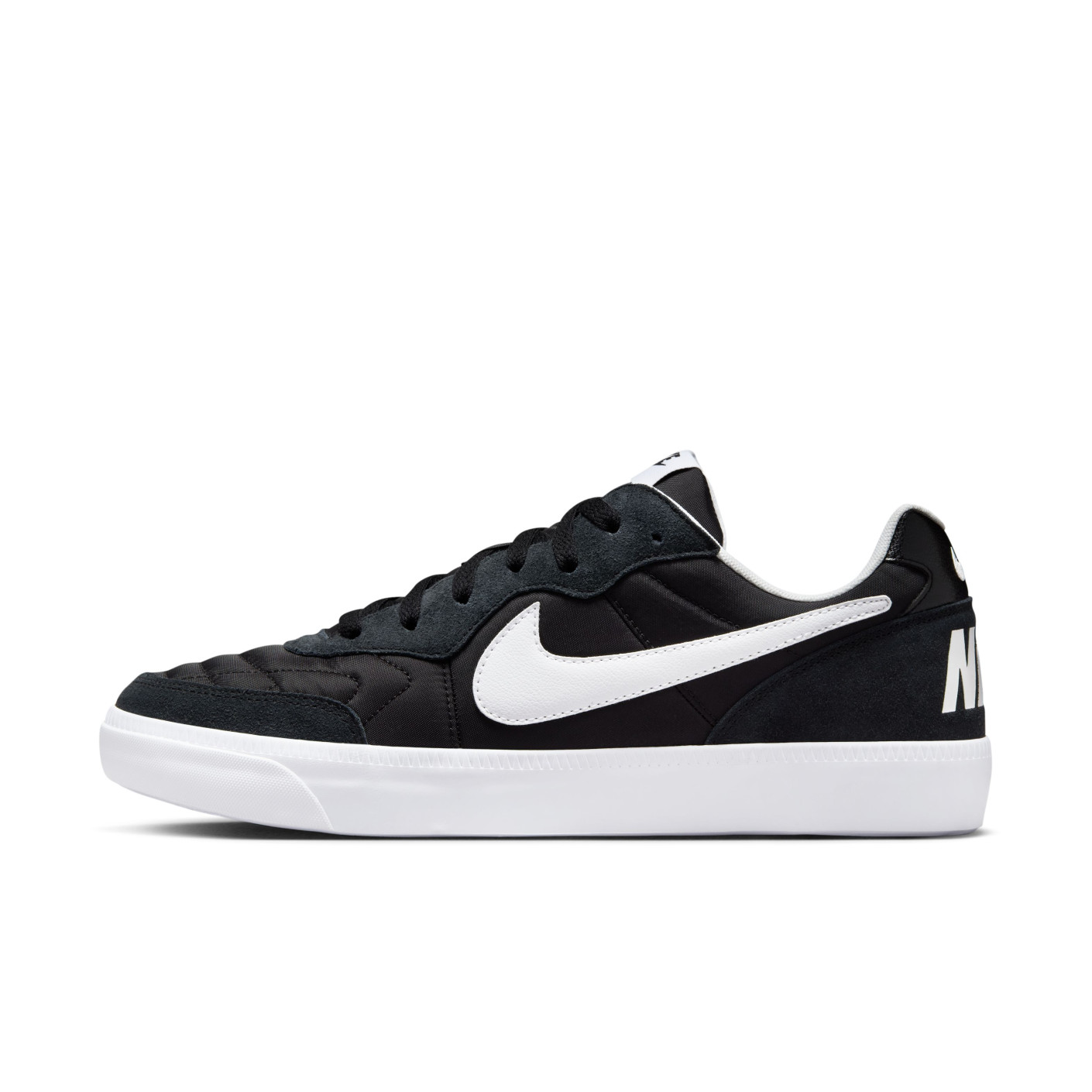 Nike Sportswear Tiempo Trainer Sneakers Zwart Wit Bruin