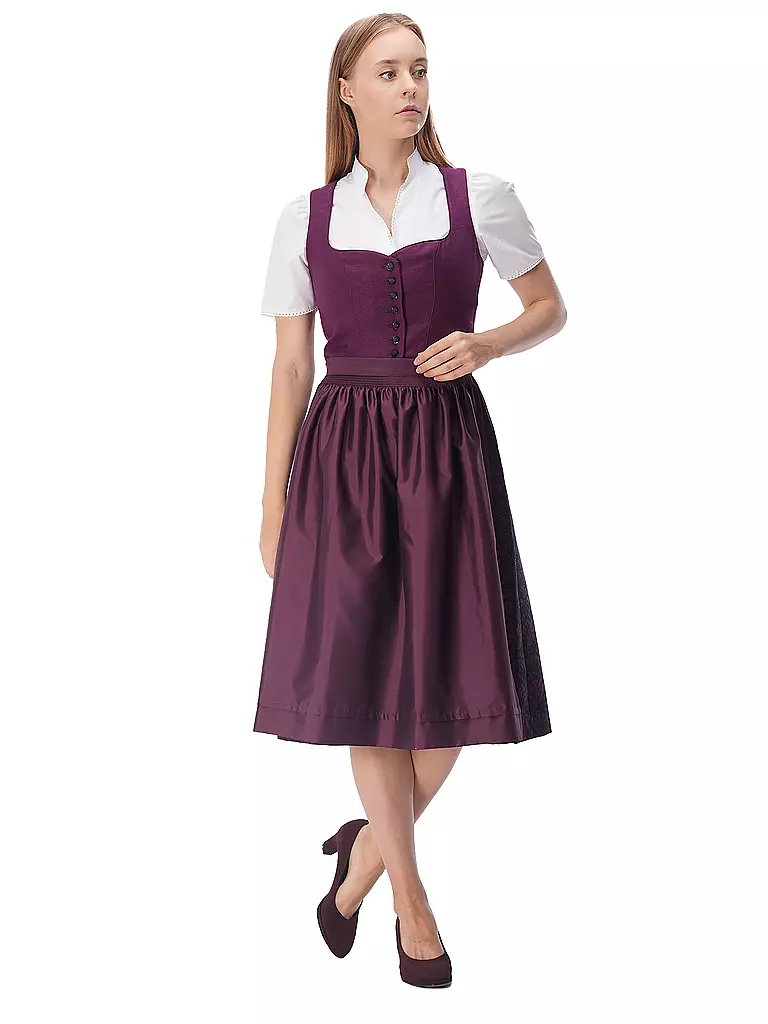 WENGER Dirndl LAURI dunkelrot