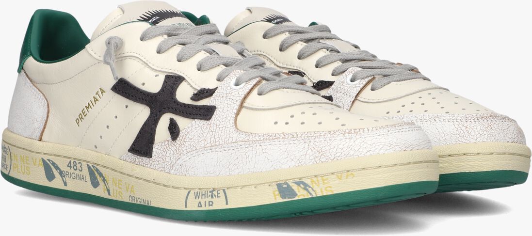 PREMIATA witte premiata lage sneakers clay