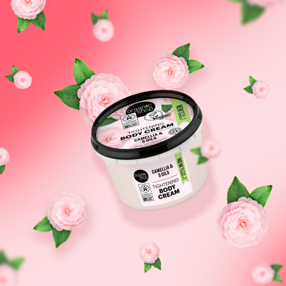 Organic Shop Tightening Bodycrème Camellia250 ml