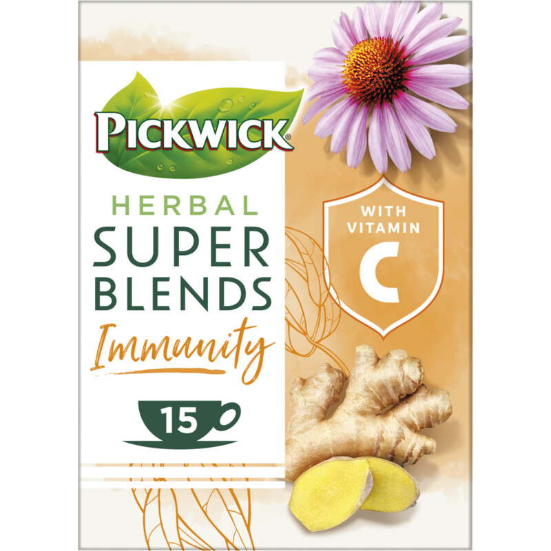Pickwick Super blends immunity kruidenthee
