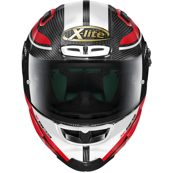 X-lite - Casque X-803 RS Ultra Carbon 50th Anniversary Noir / Blanc / Rouge