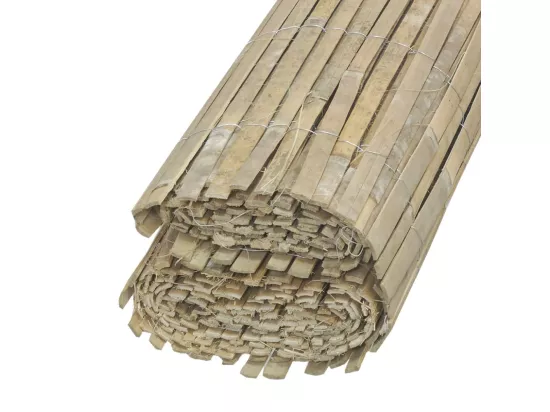Canisse en bambou naturel - 2 x 5m [A l'unité]