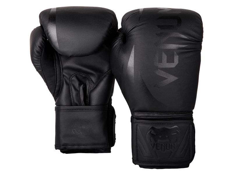 Venum Boxhandschuhe Challenger 2.0 Kids 4 Oz, Schwarz Kinder Boxhandschuhe