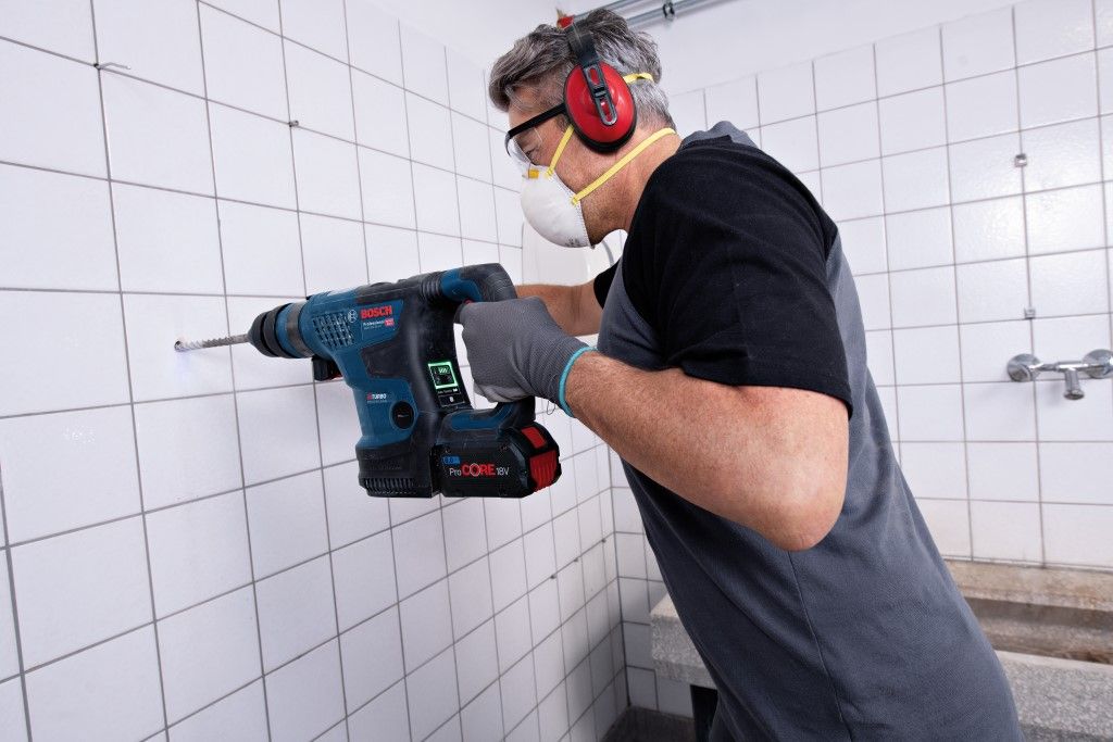 Bosch GBH 18V-34 CF Accu boorhamer in Koffer - 0611914003