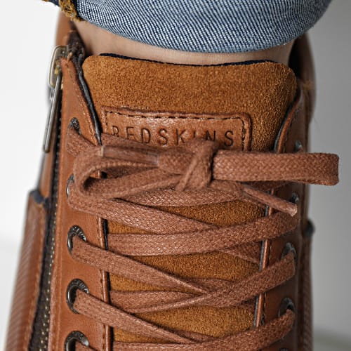 Baskets Distrait PO8412P Cognac Marine