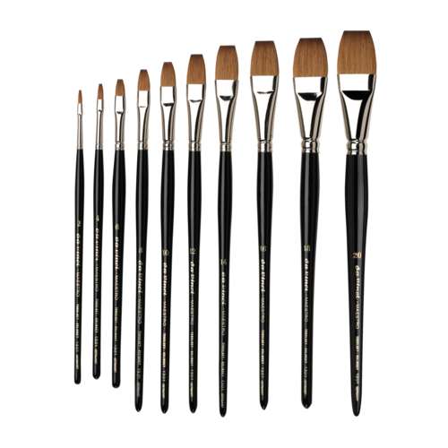 da Vinci MAESTRO, Serie 1301, flach Rotmarder Aquarellpinsel