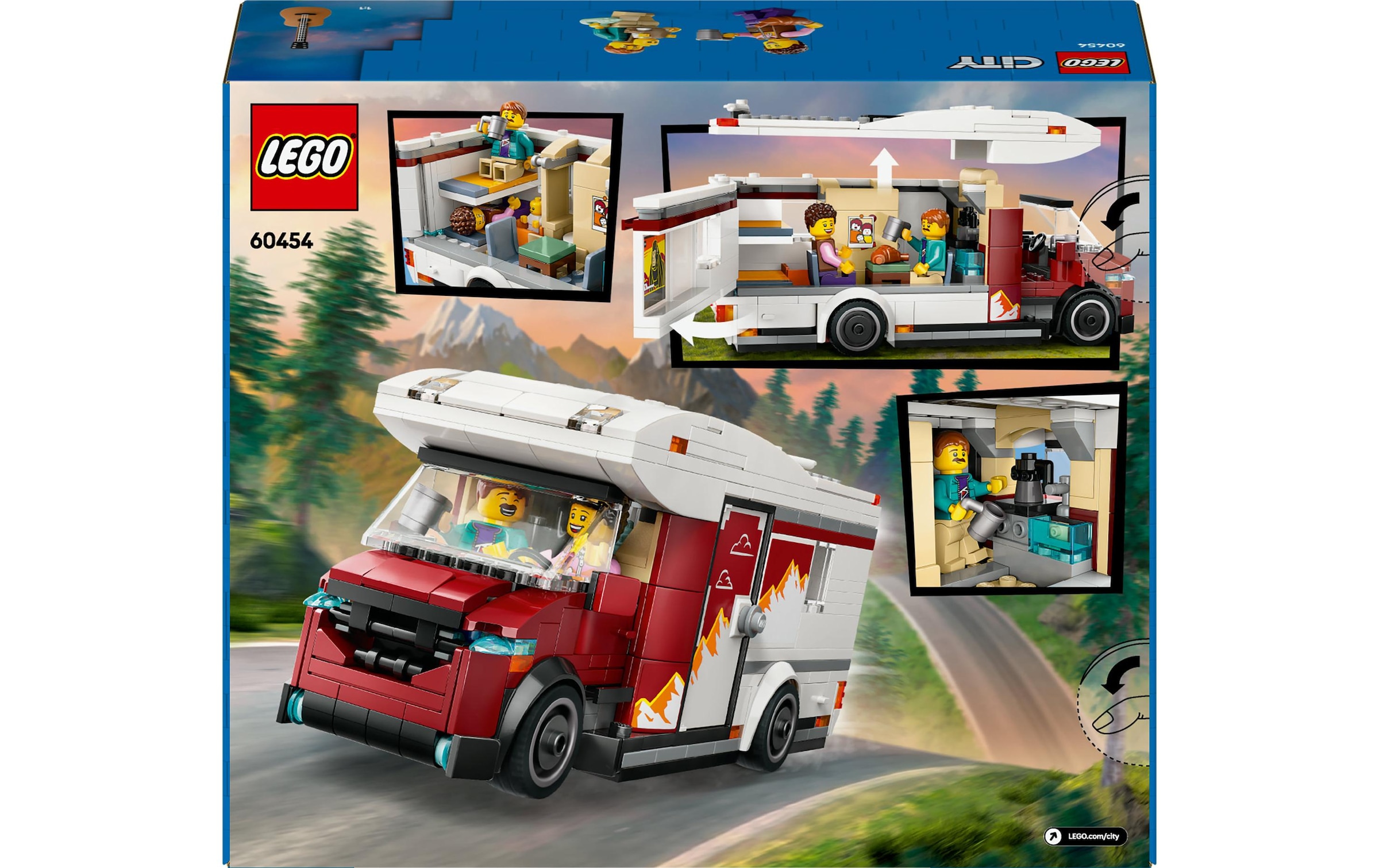 LEGO® Spielbausteine »City Abenteuer-Wohnmobil 60460«