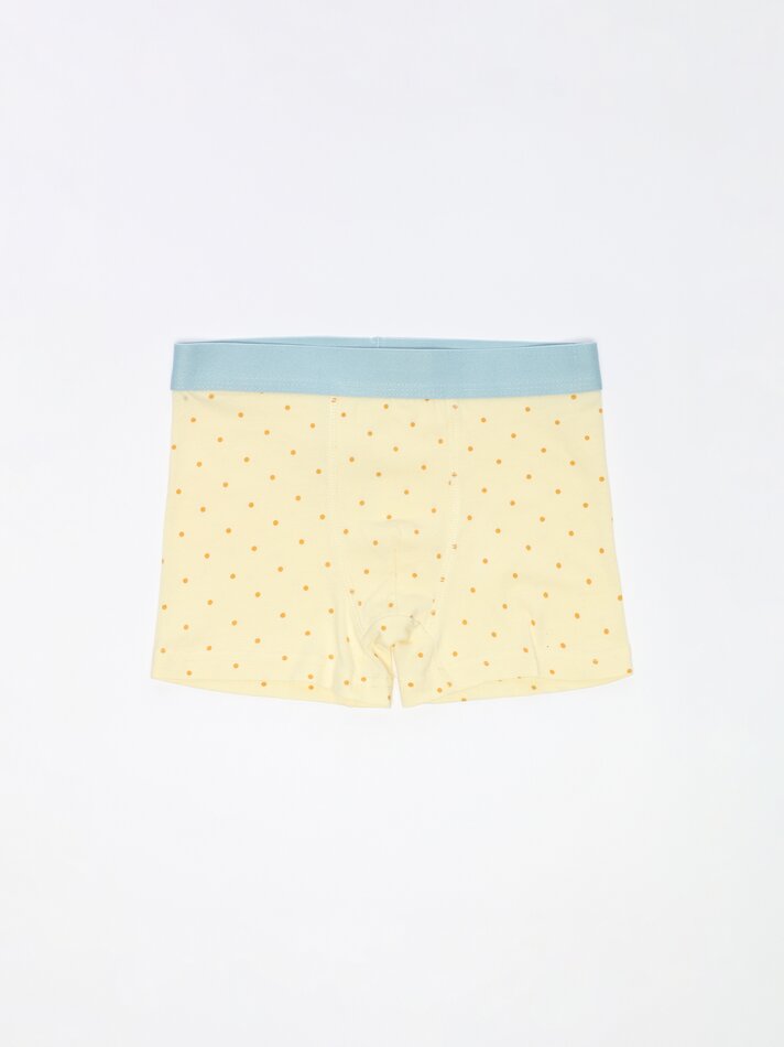 Pacote com 7 cuecas boxer estampadas - Cores Variadas