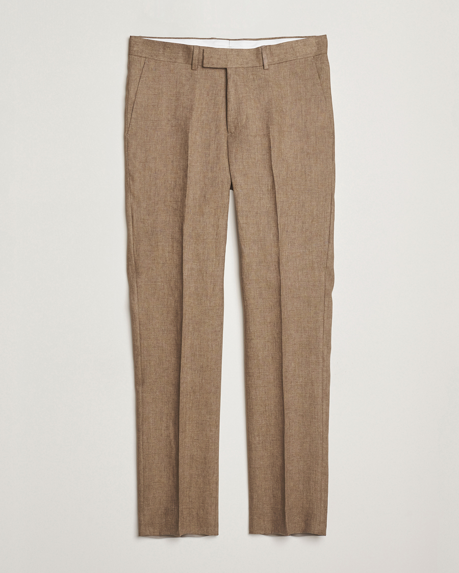 J.Lindeberg Lois Super Linen Pants Nutmeg