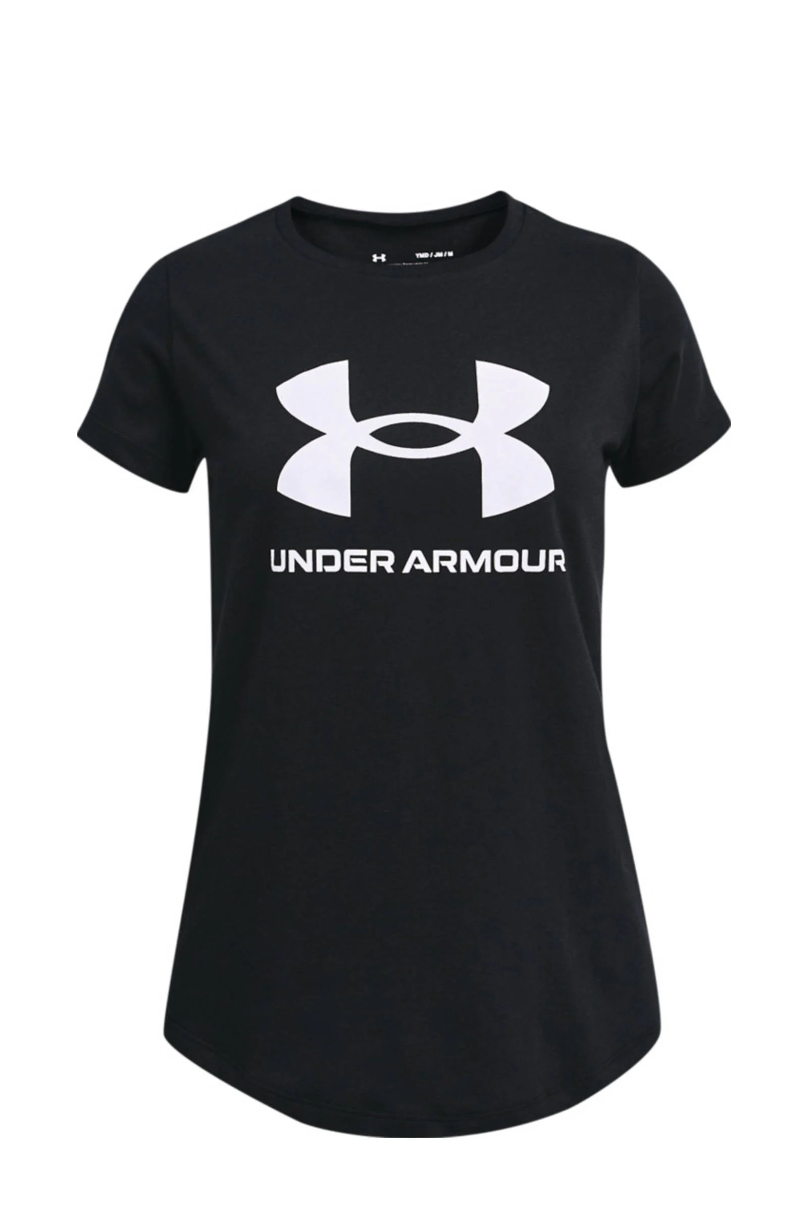 Under Armour sportshirt zwart/wit