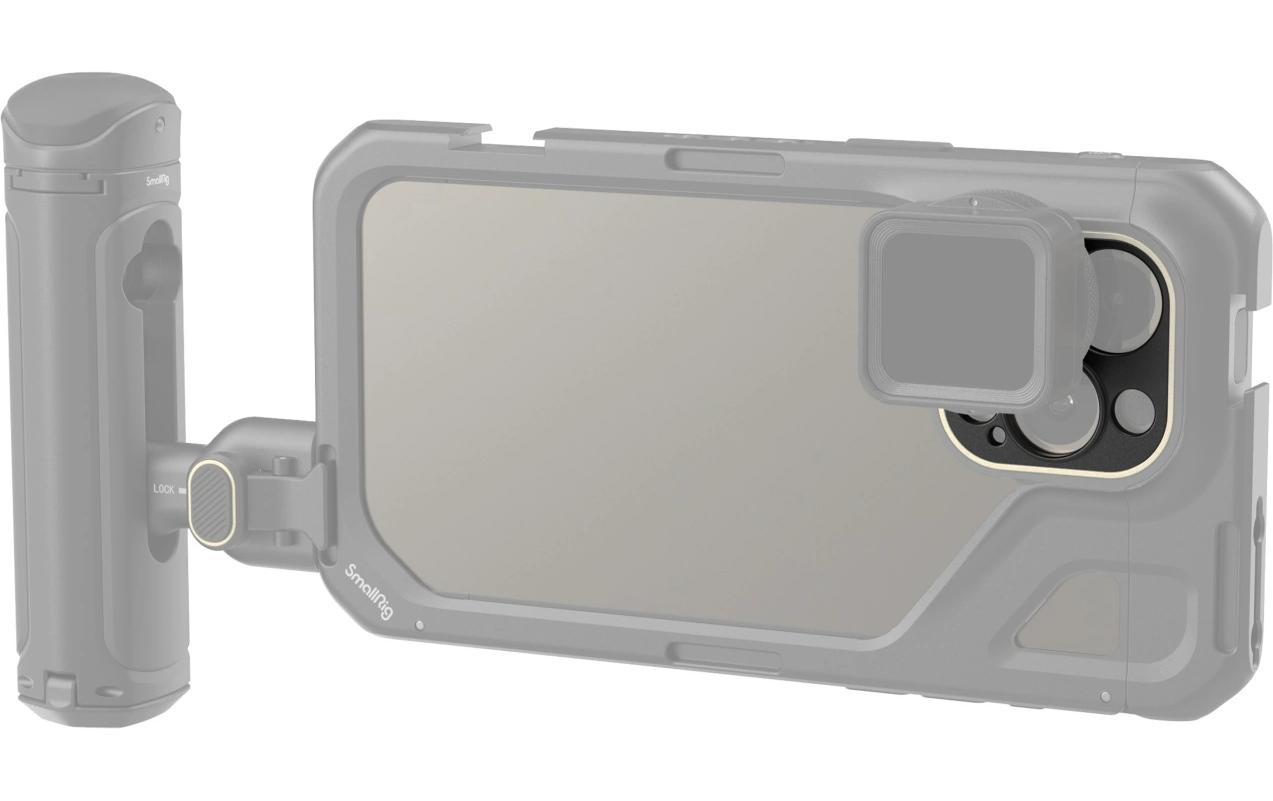 17 mm Gewindelinse Rückscheibe für iPhone 15 Pro (Max) CageRückscheibe für iPhone 15 Pro Max / 15 Pro Cage