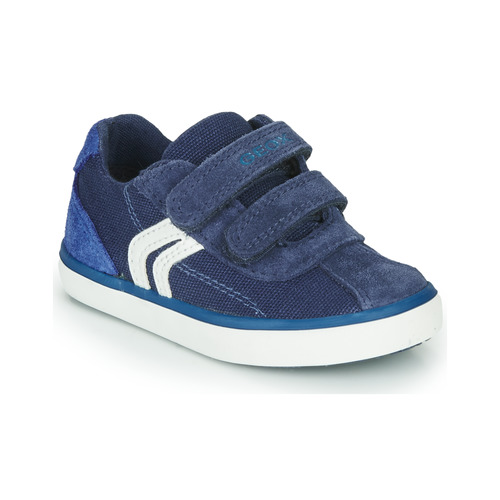 Geox - B KILWI BOY - Bleu / Blanc