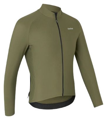 Maillot Manches Longues GribGrab ThermaPace Thermal Vert Olive