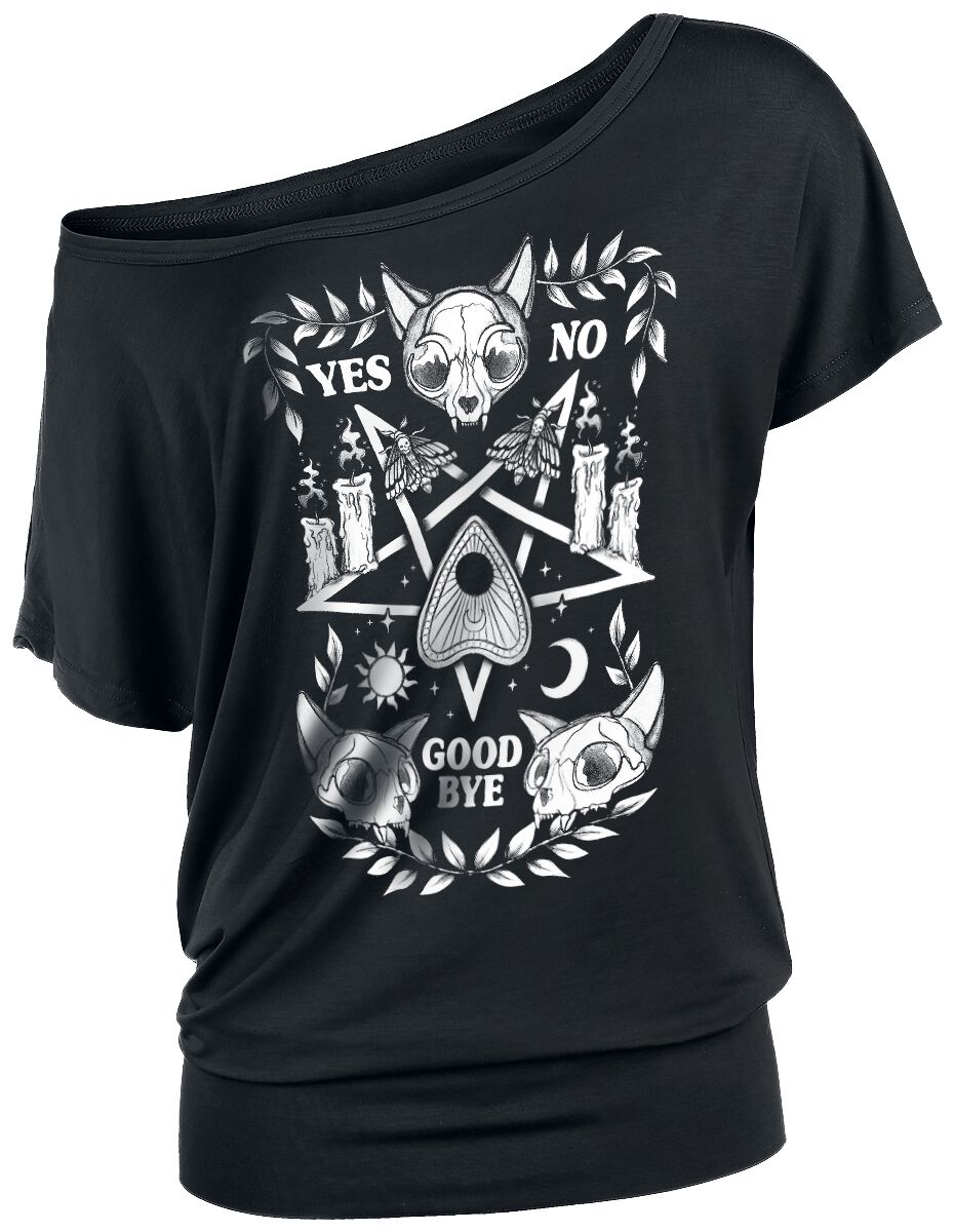 T-Shirt Avec Pentacle | Gothicana by EMP T-Shirt Manches courtes