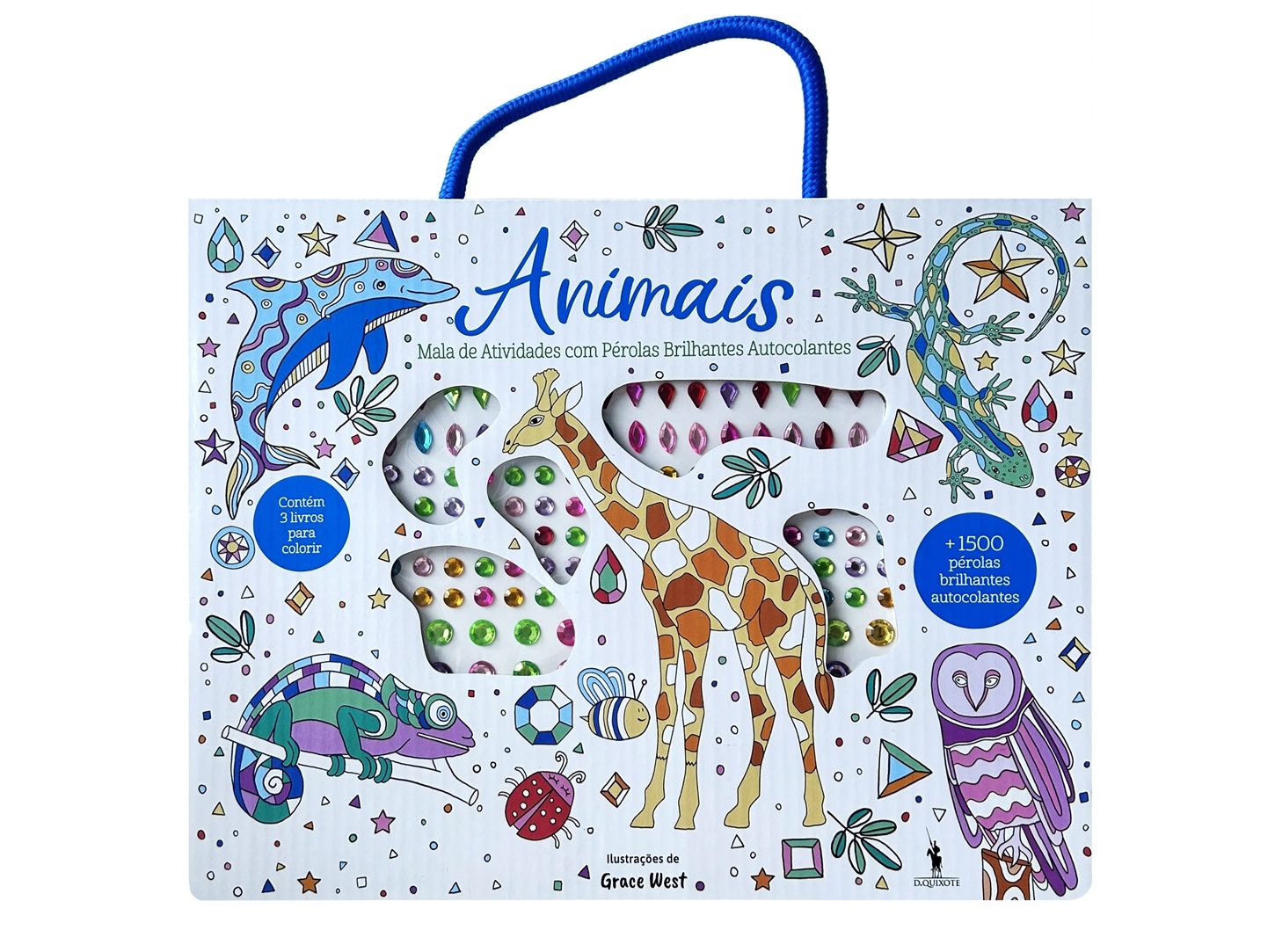 LIVRO MALA DE ATIVIDADES PÉROLAS - ANIMAIS