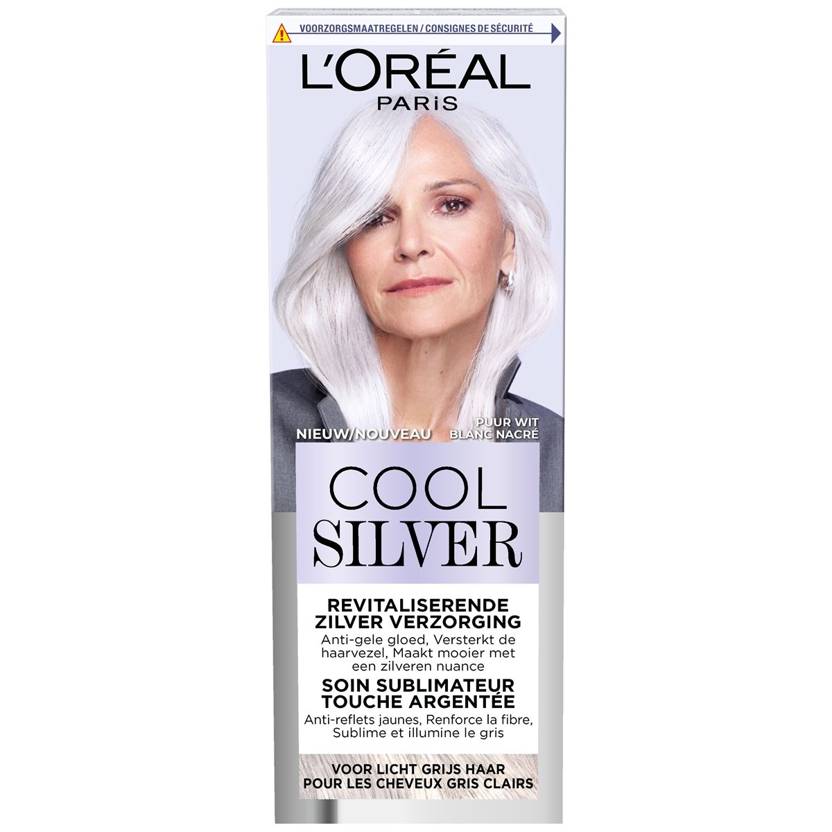 L’Oréal Kleurcreme Cool Silver 1 Puur Wit (1 stuk)