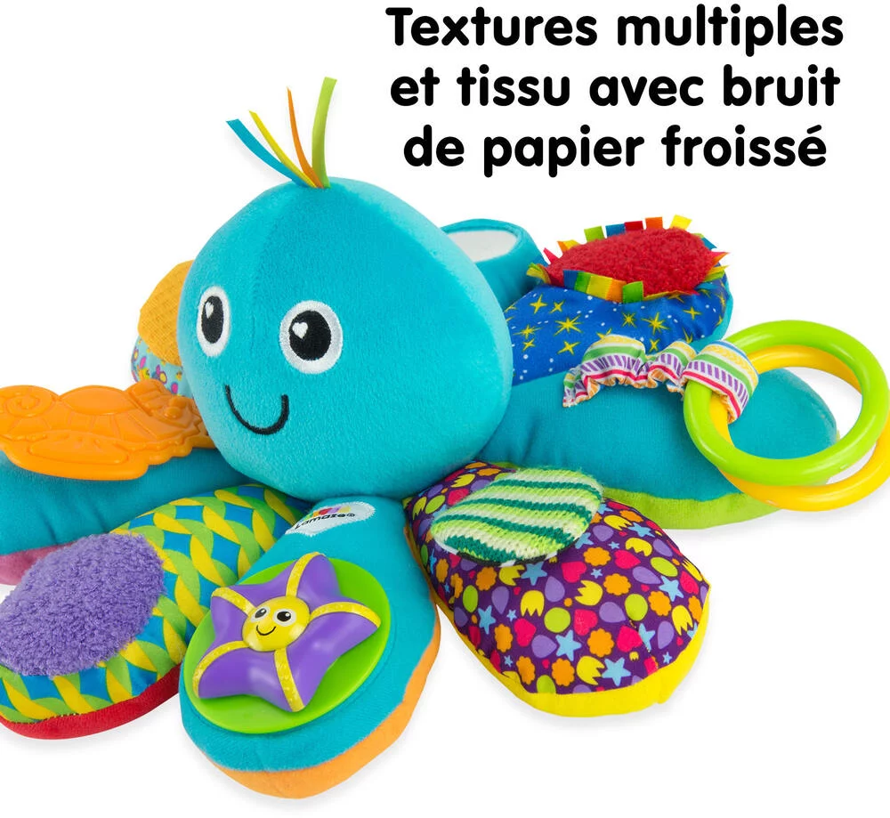 PELUCHE PIEUVRE MULTI ACTIVITES