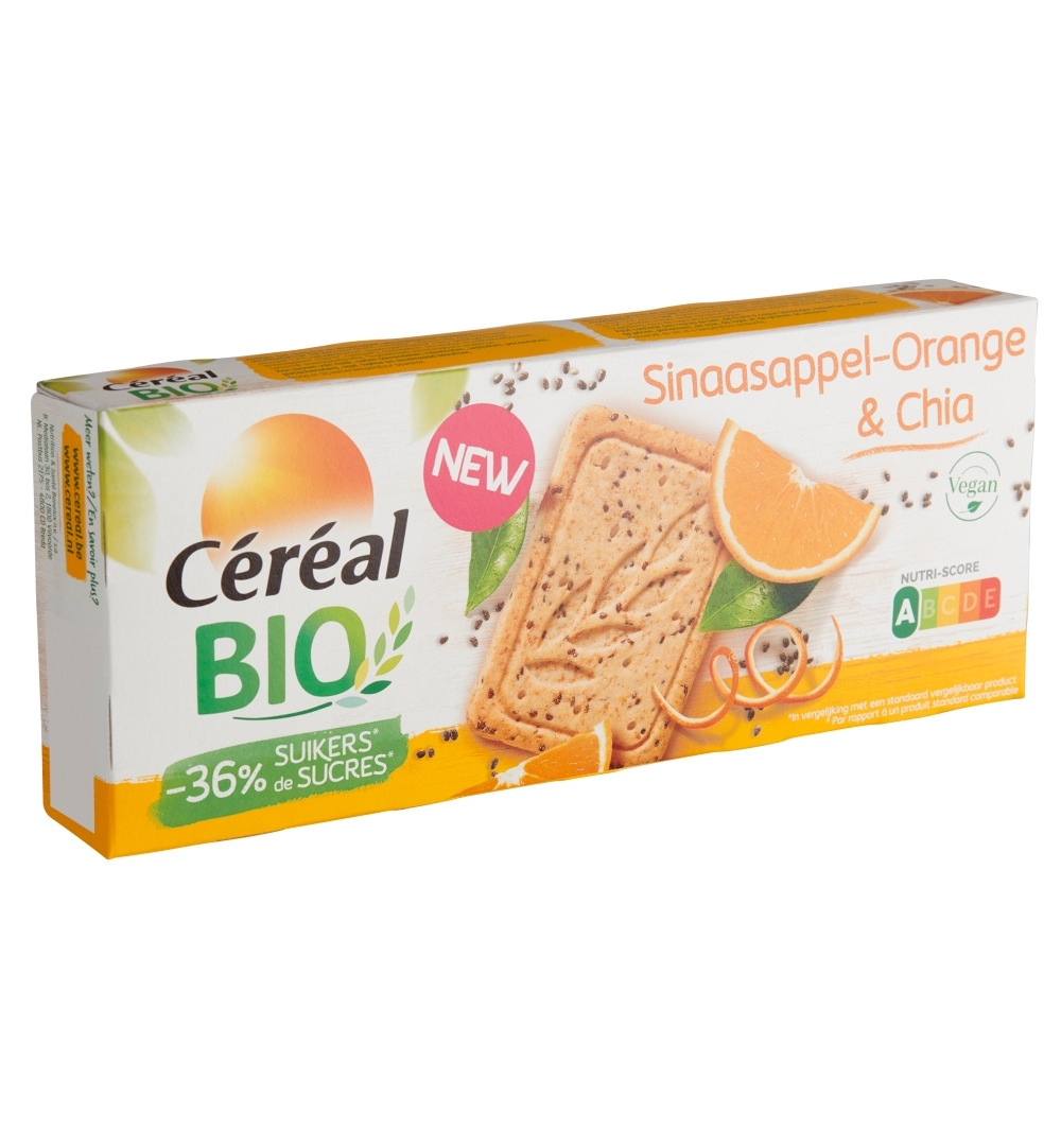 Céréal Bio Sinaasappel Chiazaad (132 gr)