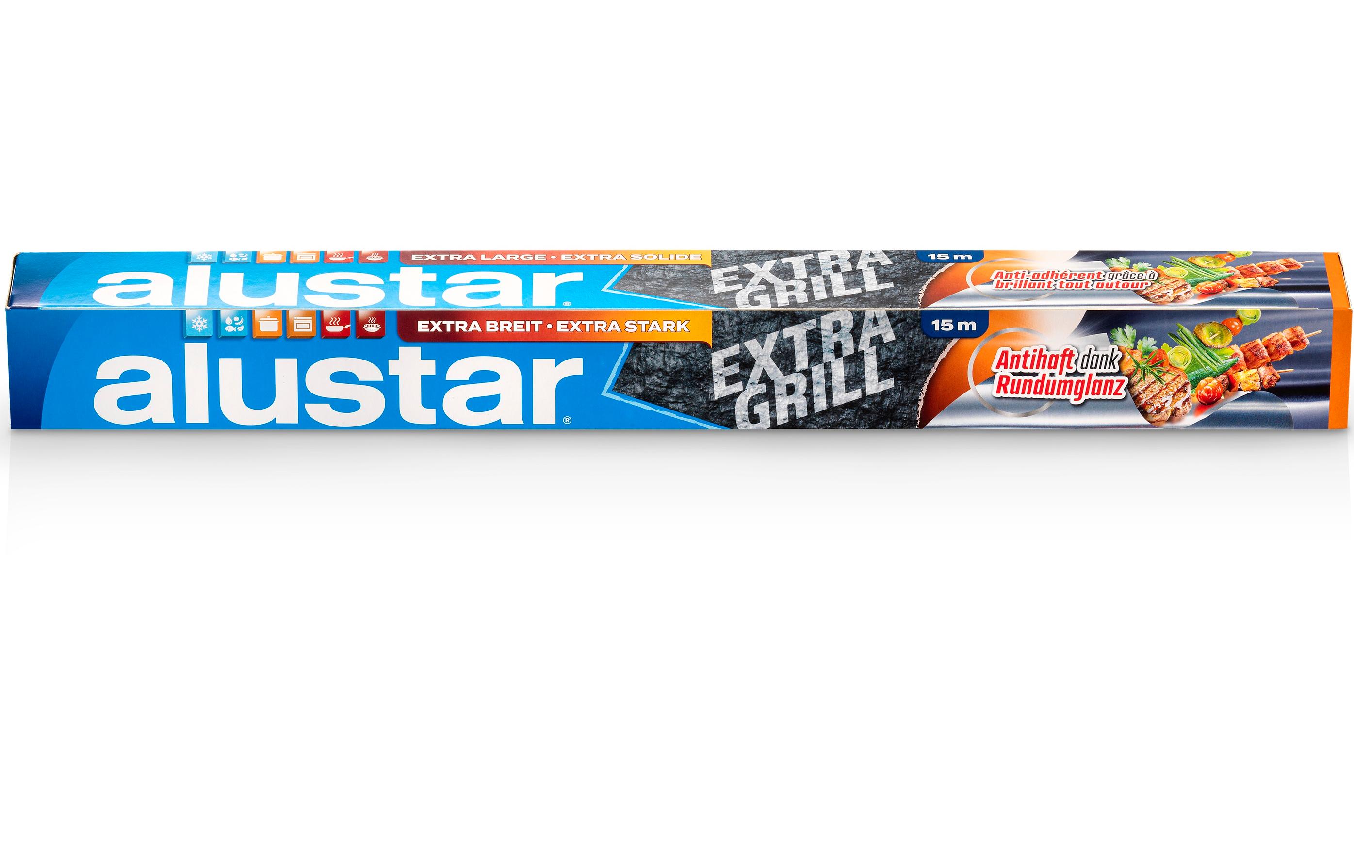 Alufolie Extra Grill 46 cm x 15 mAluminiumfolie für den Grillgebrauch