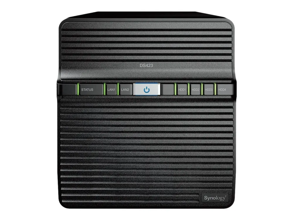 Synology Disk Station DS423 - NAS-server - 4 bays - SATA 6Gb/s - RAID JBOD, 0, 1, 5, 6, 10 - RAM 2 GB - Gigabit Ethernet - iSCSI support