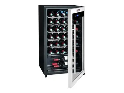 La Sommelière Service LS34A - Vinkøler - bredde: 48 cm - dybde: 43 cm - højde: 83.8 cm - Klasse G - rustfrit stål