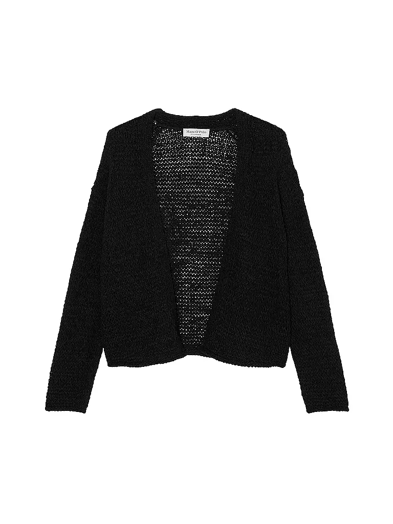 MARC O'POLO Strickjacke schwarz