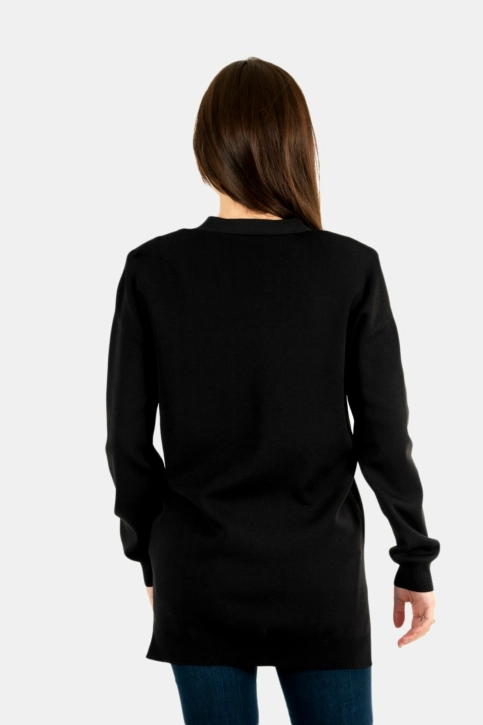 gilets cardigans ichi matise 194008 black